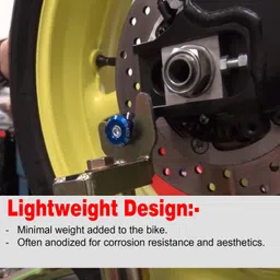 asryd Swing Arm Spools Slider Stand Screw Fits For All Motorcycle Swing Arm Spool 8mm, 10mm image 2