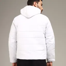 christy world Men Solid Quilted Jacket image 2