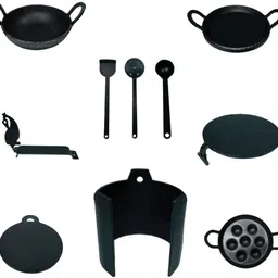 e-globex world Miniature Kitchen Set for Kids Toys | Choppu Saman | Real Cooking Toys-picture-27