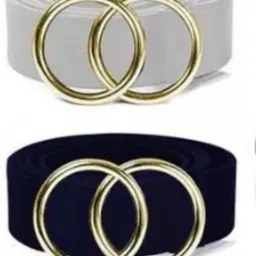 hapani fashion Women Casual White, Black Genuine Leather Belt-picture-30