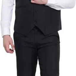 avh Solid Men Waistcoat-picture-11