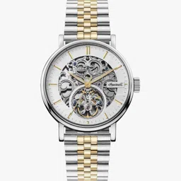 ingersoll Automatic White Skeleton Dial With Lifetime Warranty Analog Watch - For Men I05806-picture-10