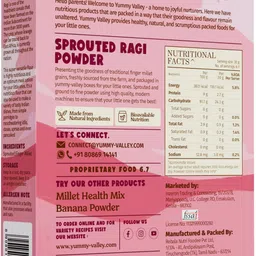 yummy valley Sprouted Ragi Powder Cereal image 2