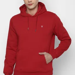 allen solly Men Full Sleeve Solid Hooded Sweatshirt-picture-13