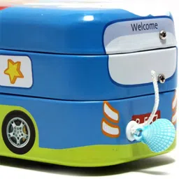 kadio Bus Shaped Pencil Box Geometry Box image 2