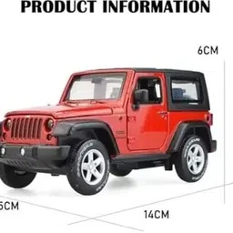 rst Pull Back Thar Metal Car Toy Vehicle with Open Door image 4