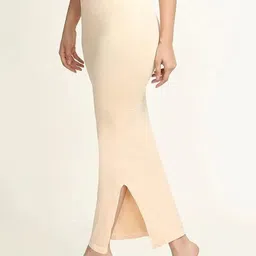 VIDHATA FASHION Women Beige/Cream Skin Color Petticoat Shapwear Fish Cut Slim Fitting Underskirt Lycra Blend Petticoat-picture-10