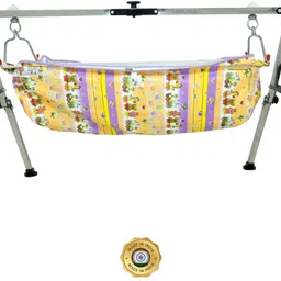 super ajanta Nri Foldebale Born Baby Sleep Swing Cradle Crib Cartoon-picture-11