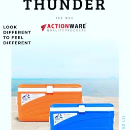 actionware 50L Insulated Chiller Ice Box | Large Capacity Cooler | Perfect for Camping, Ice Cooling Box image 4