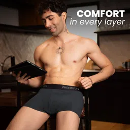 freecultr Pack of 2 Solid Men Trunk image 2