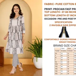 vastra grah Tunic Pant Co-ords Set image 3