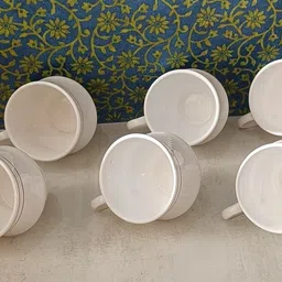 love unlimited Pack of 6 Bone China Bone China Bone China Cups-picture-15