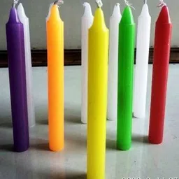 moonlight Diwali/Household Candle Set of 3 Packets - Pack Of 20 Candle (Multicolor, Pack of 20) (TOTAL Pack of 60 Candle) Candle image 2