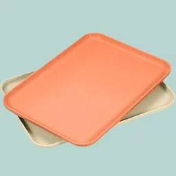 takositio Serving Trays Stackable Serving Platter Rectangle Food Tray Set Dinner Tray Tray-picture-22
