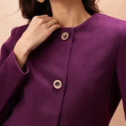 all about you Polyester Coat For Women image 2