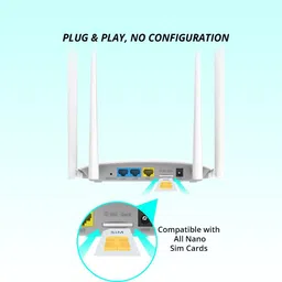 Match LB-Link BL-CPE450H 4G Router 2.4 GHz 300 Mbps Wifi Speed Single Band External Antenna Ethernet (Cable Broadband) image 3