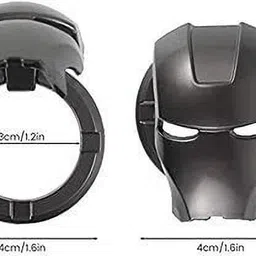 silkyfit Metal Superhero 3D Design Car Push to Start Ignition Button Cover Interior Car Inverter image 3
