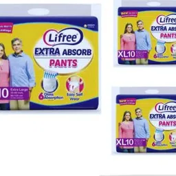 lifree Extra Absorb Pants - Extra Large (10 Pieces) Adult Diapers - XL (10 Pieces) Adult Diapers - XL-picture-43