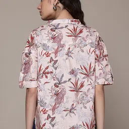 roadster Women Relaxed Fit Fit Printed Casual Shirt image 2