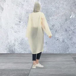 trickeyshopper Polka Print Women Raincoat image 2