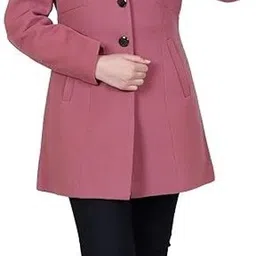 comfy sparrow WOOL BLEND Coat For Women-picture-14