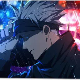 MJDS Mouse Pad Gojo Anime Printed Ultra-Low Friction Gaming Mouse Mat Mousepad-image-44