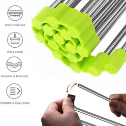 padchaaya Bathroom Sink, Basin, Kitchen Sink Stainless Steel Pop-Up Strainer image 2