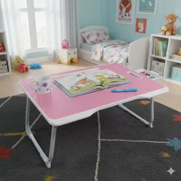 shree hari quality first Portable & Foldable Study Table for Kids | Work from Home Table | Sturdy Design Wood Portable Laptop Table-picture-17