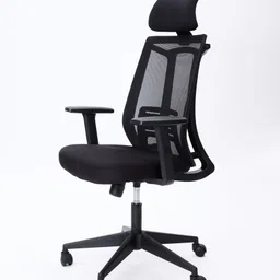 sillabout TWISTER Ergonomic CHR ,Lumber sup,SyncMech ,Nylon base,2-Years Ltd warranty. Mesh, Fabric Office Adjustable Arm Chair image 2
