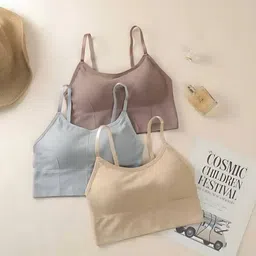 jetveli Pack of 3 Women Everyday Lightly Padded Bra image 1