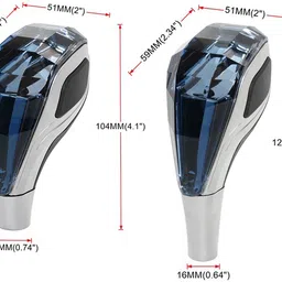 asryd Suzuki Crystal LED Car Gear Knob Touch MultiColor Manual Shifter Gear Knob image 5