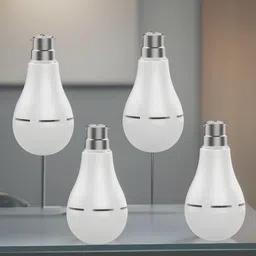 yaroh Inverter bulb 12W LED & 2000mAh battery 4hrs emergency light Pack of 4 bulbVZ46 4 hrs Bulb Emergency Light-picture-23