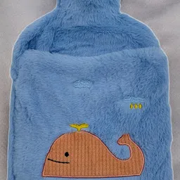 da novira Premium Plush Supersoft Cover with Rubber Hot Water Bottle_Pain Relief Therapy Non-Electrical 2000 ml Hot Water Bag-picture-19