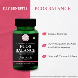 GreenOpia PCOS Balance 60 Vegetarian Capsules image 4