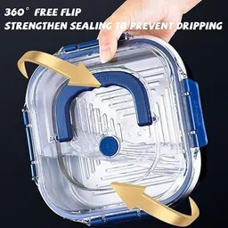 brahmani food storage container with blue handle 1 Containers Lunch Box image 3