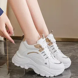 deals4you Ultra Soft Cushion Lace-Up All-Day Comfort Shoes| Sneakers For Women Sneakers For Women-picture-13