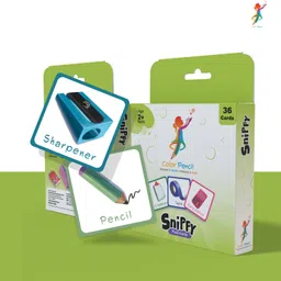 color pencil Snippy Flashcards – Fun & Engaging Way to Learn Stationery Items-picture-11