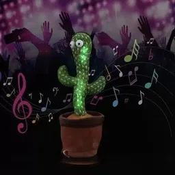 SEARCH DANCING CACTUS TOY SET FOR KIDS-16 (Green)-image-87
