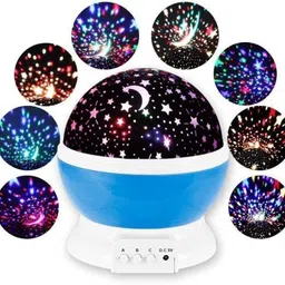 nafeesa Round Star Master Projector LED Night lamp and Rotating 4 Mode Sky Star Master Mini Projector Lamp for Kid's Room Decoration Night led Light Projector, Star Night lamp Night Lamp-picture-28