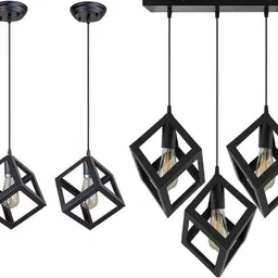areezo Aluminium Hanging Pendant Ceiling Lamp Light For Home,Restaurant,Hotels,Cafe Decoration (Bulb Not Included) Pendants Ceiling Lamp-picture-30