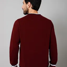 cantabil Men Full Sleeve Printed Sweatshirt image 3