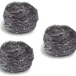 flipkart smartbuy 30G Extra Large Steel Wire Ball Hotel Kitchen Cleaning Products(Set of 3) Scrub Pad-picture-31