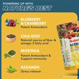nutrela Men Superfood for muscle, joint, digestive health, immunity and energy - 400gm image 5