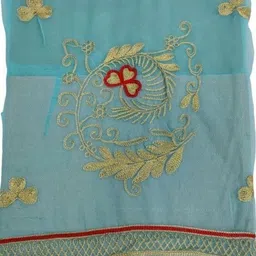 shree ambey creation Embroidered Semi Stitched Rajasthani Poshak image 4