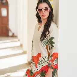 wearwana Tunic Pant Co-ords Set image 3