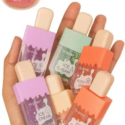 LIP GLOSS - Waterproof Clear Transparent Lip Plumper, Long Lasting Non-sticky-image-10