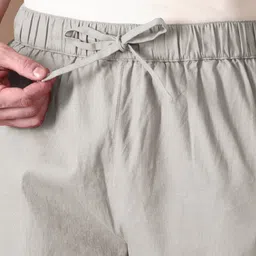 beyoung Light Grey Loose-fit Pyjama For Men Men Pyjama image 3