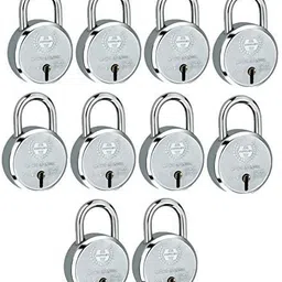 harrisonlock Round Padlocks / 0656 J Supreme Round 50mm BCP Padlock with 7 Lever (Pack of 10) Padlock-picture-25