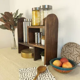 symplify Helene Wooden Kitchen Countertop Organiser image 7