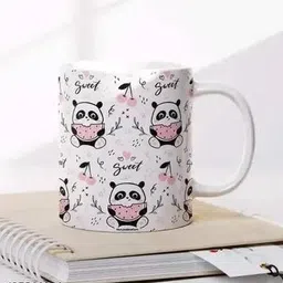 manorath Cute Panda Patter Printed Ceramic Coffee Ceramic Coffee Mug-picture-19